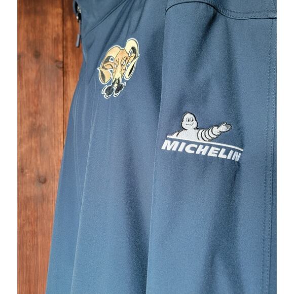 Men 4XL Michelin US9 Ardmore OK Port Authority Jacket Blue Mr. Bibb Logo Unique - Picture 14 of 14